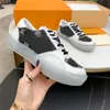 Designer-Herren-Freizeitschuhe, hochwertige Graffiti-Flats-Turnschuhe, Aquarell-Blumen-Trainer, Schnür-Gingham-Plattform-Schuh, Checker-Herren-Sneaker, Box 38–45