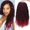 14 inch Bomb Twist Hair Synthetic Hair Extensions 24 Strands/pcs Pre-twisted Curly Passion Twist Pre-looped Synthetic Braiding Hair LS02