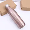 Outdoor Water Bottle Cycling Camping Sports Stainless Steel Bottle-Water 500ml Waters Bowling Bottles 8 Colors SN2994