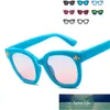 ALIKIAI New Fashion Ragazzi Ragazze Colorate Tinta Lenti Api oversize Decorazione Occhiali da sole quadrati Bambini Cool Eyewear Occhiali Uv400 Prezzo di fabbrica design esperto Qualità