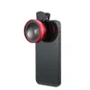 2 Functions Mobile Phone Lens 0.45X Wide Angle Len & 12.5X Macro HD Camera Lens Universal for iPhone Android Phone