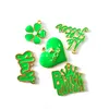 60pcs Alloy Jewelry Charms with gold plated and colorful enamel Mixed Delicated Fit For Women252D