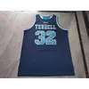 0098Rare Basketball Jersey Men Youth Women Vintage Blue # 32 Jared Terrell Rhode Rrams High School Size S-5XL Anpassat något namn eller nummer