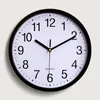 Wall Clocks Silent Clock Home Office Decor Watch White Black Red Fashion Round Style V13305147