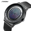 Sinobi marca design criativo homens relógios moda inteligente colorido luxo esportes impermeável homem quartzo relógio de pulso reloj hombre x0524