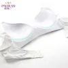 PAERLAN Fall Wire Free Push Up Sexy Thin Three Quarters 3/4 Cup Bra None Comfortable Seamless Solid Women Underwear 211110