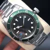 Mode Herr l Automatiskt urverk Mekaniska män Armbandsur Röd Bezel Svart Urtavla ROTOR MONTRES Solid Spänne Geneve Klockor man Klocka DP Factory