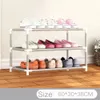 3 4 5 6 8 Layers Dustproof Assemble Shoes Rack DIY Home Furniture Non-woven Storage Shoe Shelf Hallway Cabinet Organizer Holder Y2277j