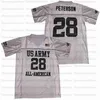 Voetbal Jerseys Maat S-XXXL 21 Beckham JR 28 Peterson 69 Billy Bob 82 Tweeder