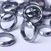 Wedding Rings Natural Terahertz Energy Stone Slimming Ring Weight Loss Therapy Pain Relief Men Women Jewelry Fat Burner Beauty Products Tool