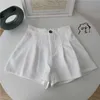 Frühlings Sommer Herbst Frauen Mode lässige süße sexy Shorts Außenbekleidung weiblich ol schwarzweiß Khaki Brown 210724