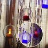 5pcs Transparent Hanging Ball 4-8cm Xmas Tree Bauble Clear Plastic Home Party Christmas Decorations Gift Craft 211105