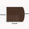 Genuine Leather Pencil Case Roll Retro Pen Bag Storage Holder Organizer Business School Stationery Supplies 1XBJK2104