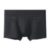 2 Packs Mäns Boxer Briefs Hidden Travel Underkläder med hemliga Front Stash Pocket Panties S-XXL Alla hjärtans gåva