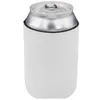 NIEUWE!!! 10 * 13 CM Sublimatie DIY WITTE LEGEN SLIM KAN HOUDER NEOPRENE ISOLUMEN COOLER WATERFLES COVERS