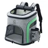 Cat Breathable Backpack Cationic EVA Built-In Fiber Rod Bottom Reinforcement Strong Load-Bearing Self-Locking Zipper 211120