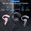 Bone Conduction hörlurar Single Ear Trådlös Bluetooth Headphone Buller Reduction Öronhake Ultra-Long Standby Car Sport Headset DYY-8