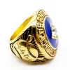 Acier inoxydable pour hommes Soccer Sport Ring Champion Memorial Value Fan Gift