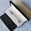 PURE PEARL Andy Warhol Classic Ballpoint Pen Reliefs barrel write smoth Luxury school office stationery Cufflinks Box Set Gift Ref167x