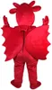 Halloween Red Dragons dinosaurs Mascot Costumes Top quality Cartoon Character Outfits Adults Size Christmas Carnival Birthday Party Outdoor Outfit