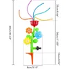 3-In-1スプリンクラー屋外水スプレーキッズプールおもちゃ回転ベビーバス夏の花210712