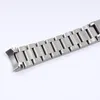 Alça de bracelete para tag Heuer série sólida assistir acessórios de assistência de aço 22mm aço prata matte textura