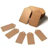 Kraft Paper Flower Head Tags Blank Tag Listing Mark Sign Product Card Household Sundries