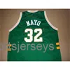 32 OJ MAYO HUNTINGTON green White Basketball Jersey Stitched Custom Any Number Name jerseys