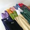 HWLZLTZHT Cotton Solid Plus Size Tee Tops 21 Color 2XL Summer Loose Casual Women Tshirts 100% T-shirts 210531