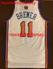 100% zszyty Ronnie Brewer Basketball Jersey Męskie kobiety Młodzież Niestandardowy numer numeru