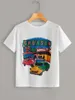 Cruisin Araba Baskılı Yaz Moda Tumblr Lokomotif Tarzı Harajuku Serin Grunge Hipster 70 S Vintage Kadın Tee T-shirt 210518