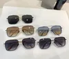 Modedesigner-Sonnenbrille für Herren, Subsystem, zwei Metall-Vintage-Brillen mit quadratischem Rahmen, beliebter Avantgarde-Stil, Top-Qualität, Anti-Ultraviolett-Schutz, mit Box