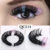 1PAIR 10-18MM D Curl Faux Mink ресницы пушистые ресницы драматические грязные короткие ложные ресницы макияж оптом глаз ресниц навалом