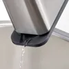 Escorredor de Talheres com Spout Fead-to-Leak Spout Surface de Cozinha Superfície Aço Inoxidável 20 * 13.5 8.4cm 210423