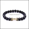 Braccialetti Gioielli Perline, fili Bracciale in pietra naturale Forniture per yoga da donna Chakra Drop Delivery 2021 Yzexv