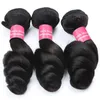 卸売8aマレーシアのゆるい波の髪の未加工の人間の髪織りバージンマレーシアのルーズヘアエクステンション染色可能なナチュラルカラー