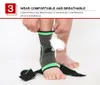 Enkle-ondersteuning Aolikes 1 stks 3D Weven Elastische Nylon Strap Brace Badminton Basketbal Voetbal Taekwondo Fitness Heel Protector