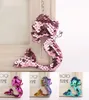 2021 무료 DHL 인어 Glitter Sequins Keychains 여성용 펜던트 쥬얼리 가방 자동차 가방 펜던트 액세서리 열쇠 고리 4 스타일