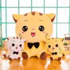 Creative cute cat plush toy doll soft fur animal child kid adult plush toy sleeping pillow family decoration girl holiday gift Y211119