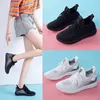 Hoge Kwaliteit 2021 Collectie Gebreide Running Schoenen voor Heren Dames Sport Tennis Runners Triple Black Gray Pink White Outdoor Sneakers EUR 35-40 WY11-1766