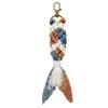 Ringos de peixe de corda de algod￣o Key Key Rings Handbag para homens J￳ias de moda Will e Sandy