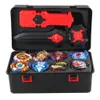 Pack van 8 Burst Draaiende Top Gyro Kids Cool Battle Toy Alloy XD168-21K X0528