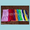 Party Decoration Event & Supplies Festive Home Garden Chair Ers Sashes Band Elastic Ering Erings Bow Bowknot Round Buckle Fashion Tie Bands