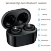 DT-3 TWS Earbuds Estéreo Sem Fio Esporte Fones De Ouvido com Bluetiooth 5.0 Caso de carregamento à prova d'água Auriculares