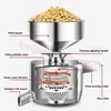 100 modèle Machine à lait de soja presse-agrumes à lait de soja Commercial broyeur à grains mélangeur lait de soja sans filtre