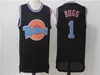 Space Jam Movie Tune Squad Looney 1 Bugs 2 Daffy Duck Lola Bunny TAZ Tw jerseys