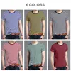 COODRONY t-shirt hommes Streetwear mode marine rayé col rond t-shirt été à manches courtes t-coton t-shirt Homme S95133 210629