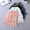 long pink tutu skirt