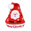 Moda DIY Noel Şapka Çocuk Sevimli Xams Şapka Anaokulu Çocuklar Santa Elk Kardan Adam Mektup Baskılı Şapka Parti Ev Dekorasyon Noel Hediyeleri ZC672