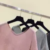 Shiny Lures Sommer Gestrickte Pullover V-ausschnitt Frauen Kleidung Kurzarm Tops Solide Pullover Casual Großhandel Gute Qualität 210604